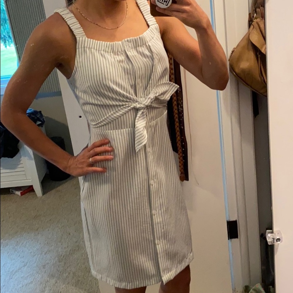 Black & White Stripped Dress